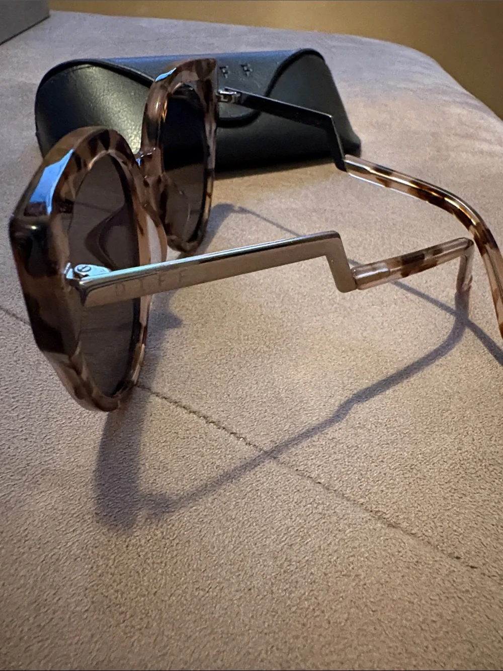Diff Eyewear Penny Tortoiseshell Cat-Eye Sunglasses - Brown
